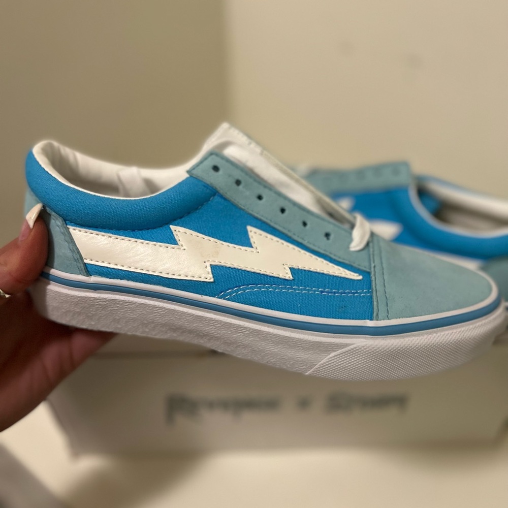 Baby Blue Revenge Storm Vans
